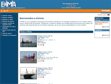 Tablet Screenshot of eximia.es